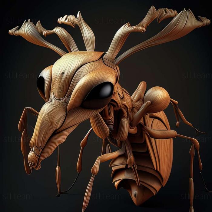3D model Camponotus libanicus (STL)